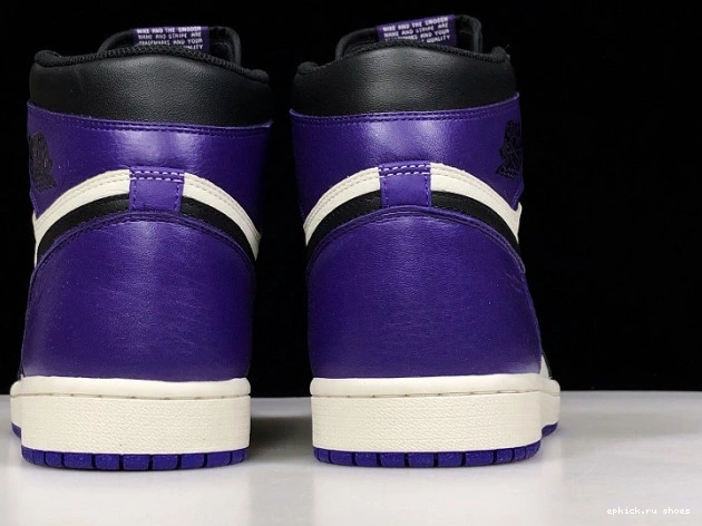 Cheap Purple 555088-501 Court Air Jordan 1 0823